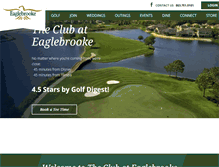 Tablet Screenshot of eaglebrooke.com